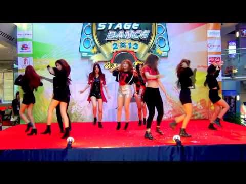 131014 D-Gracias cover 4Minute - Muzik + What's Your Name? @THE BATTLE STAGE DANCE 2013 (Audition)
