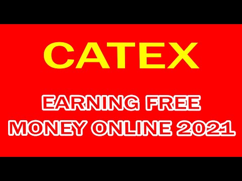 EARNING FREE MONEY ONLINE. CRYPTO EXCHANGE CATEX. FAUCET 2021