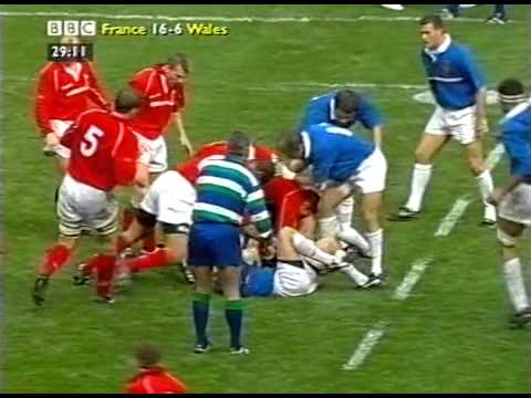 France 35 vs 43 Wales - Six Nations 2001