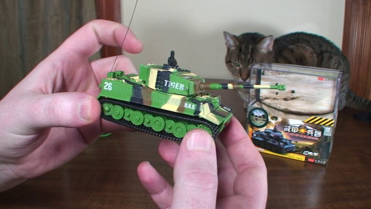 RC mini tank ATTACK 1:72