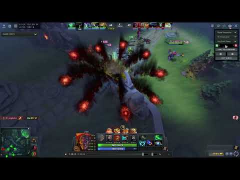 Dota2 lion ethereal blade + finger of death combo