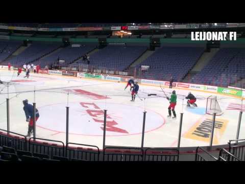 Näin Tshekki harjoitteli // Karjala-turnaus 2013