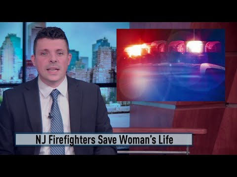 NJ Newark Firefighters Save Woman’s Life