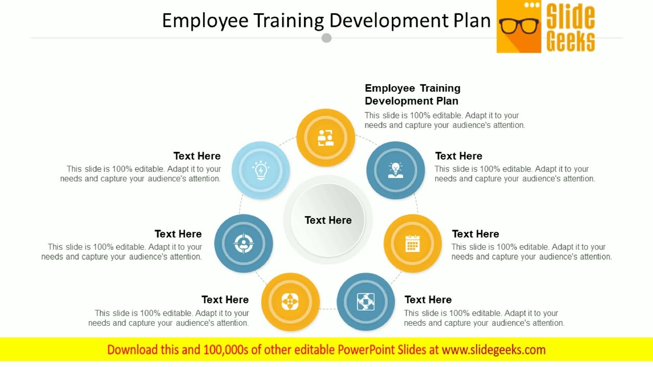 Employee Training Development Plan Ppt Powerpoint Presentation Icon Graphics Design Cpb