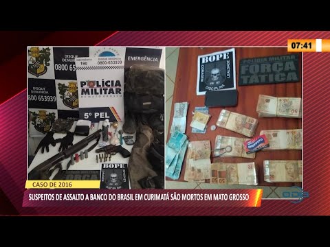 Confronto com policiais deixa dois assaltantes de bancos mortos no Mato Grosso 23 06 2021