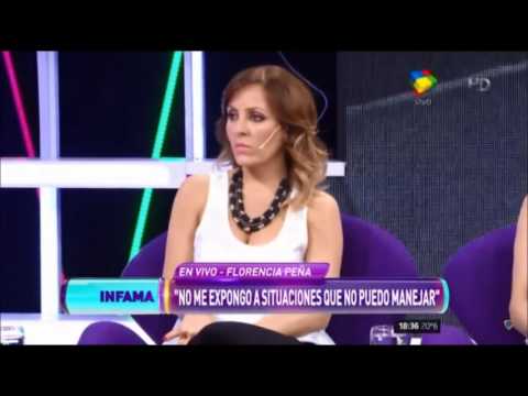 Florencia Peña "Lo del video ya me lo tomo con un poco de humor "