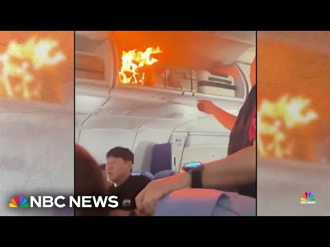 Air China flight diverted after lithium battery catches fire on board