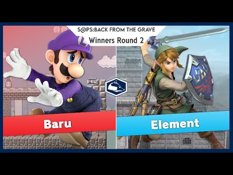 Back From The Grave Ultimate Baru(Luigi/K Rool) vs Element(Link) WR2