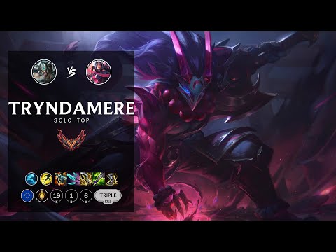 Tryndamere Top vs Irelia - EUW Grandmaster Patch 12.16