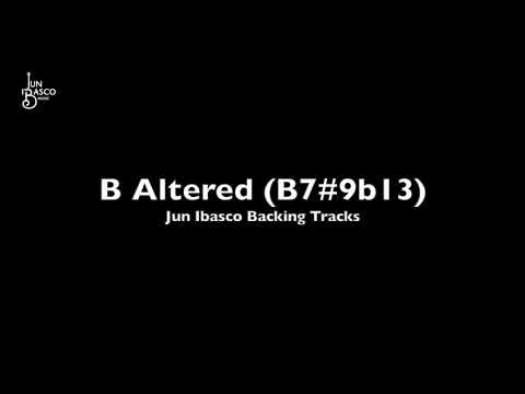 B altered Backing Track