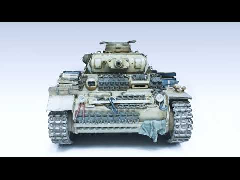 Let's Build a Desert Panzer 3 | Pz.Kpfw.III Ausf.j 1:35 Academy Model Kit