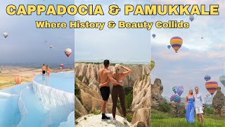 Travel vlog - CAPPADOCIA & PAMUKKALE - Top Attractions & Hidden Gems | TURKEY Travel Guide