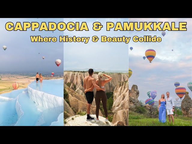 Travel vlog - CAPPADOCIA & PAMUKKALE - Top Attractions & Hidden Gems | TURKEY Travel Guide