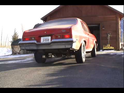 74 Nova Exhaust with 3in Pypes Xpipes and Race Pro Mufflers