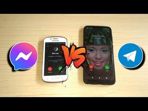 Telegram Vs Mesengger incoming call