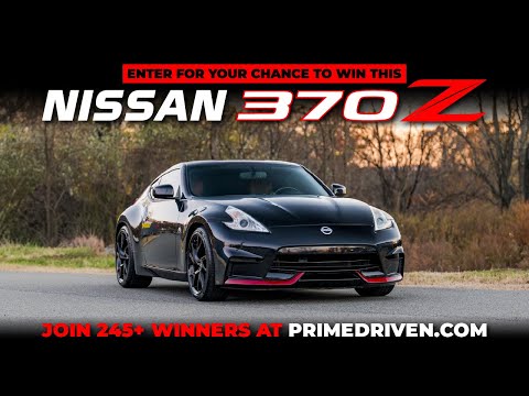 Win This Nissan 370Z — RWD. 332HP. Nismo Aero. Magnetic Black Metallic w/ Persimmon Leather Interior