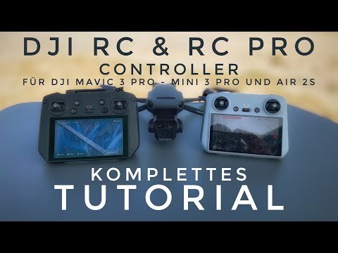Dji RC und RC Pro Controller - Funktionen Unterschiede Dji Mavic 3 Pro Dji Mini 3 Pro