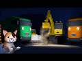 Tayo English Episodes L A Frightful Night L The Strong Heavy Vehicles Tayo The Little Bus
