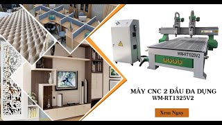 MÁY CNC 2 ĐẦU ĐỘC LẬP - CÓ THỂ CHẠY ĐỒNG THỜI