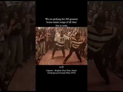 When Cajmere teamed up with Dajae for “Brighter Days,” the result was one of the most #housemusicww