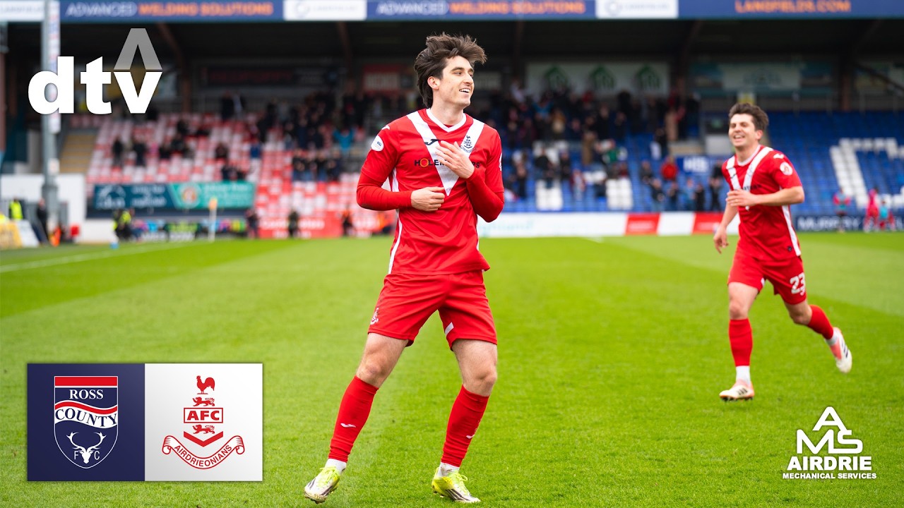 Ross County vs Airdrieonians Highlights