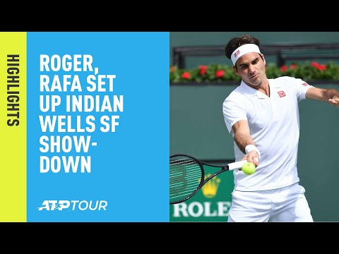 Highlights: Federer, Nadal Set Up SF Showdown At Indian Wells 2019