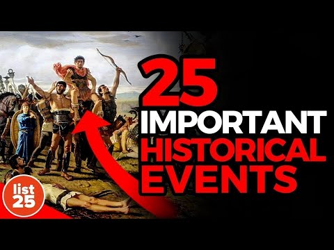 25 Important Historical Events You Didn't Know Happened
