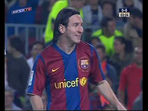 FC Barcelona vs Real Zaragoza 2007/2008