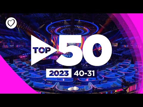 Eurovision Top 50 Most Watched 2023 - 40 to 31 | #UnitedByMusic