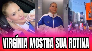 VIRGÍNIA MOSTRA SUA ROTINA EM NOVA YORK COM SEUS AMIGOS 
