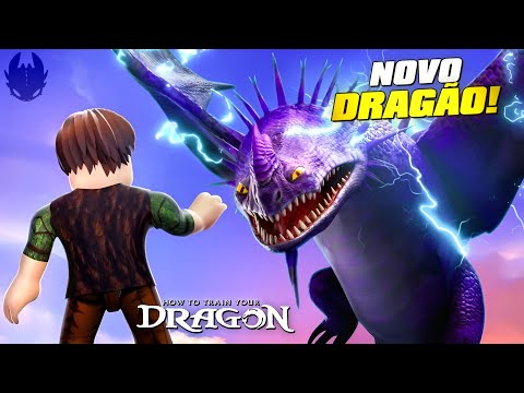 CONSEGUI O ESTRIDENTE NO ROBLOX! | Como Treinar o Seu Dragão