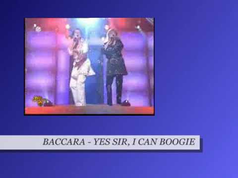 BACCARA in "Die Hit Giganten" Sat 1 (Yes Sir, I Can Boogie)