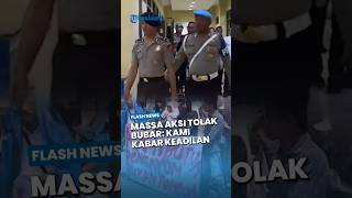 Pendemo Tolak Bubar! Tunggu Kabar Keadilan pada Sidang Kode Etik Bripda Masias Pelaku Penganiayaan