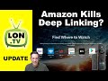 Restrictive New Amazon Fire TV Policy Mirrors Roku on Search / Deep Linking with Plex Reelgood, etc.