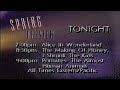 Tonight On The Disney Channel Promo April 1991