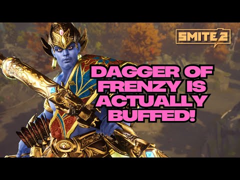 DAGGER OF FRENZY IS ACTUALLY BUFFED! SMITE 2 RAMA