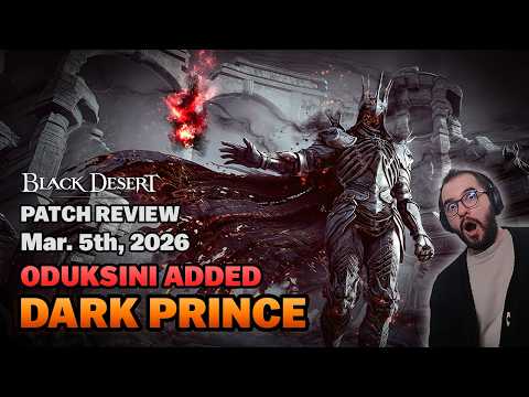 New Class Necromancer? Dark Prince Outfit, Oduksini Calamity 10 & NEW Twitch Drops | BDO Patch