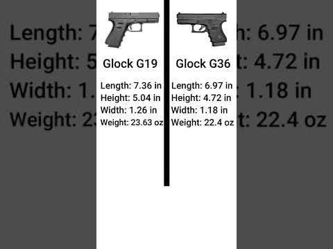 Glock Model 30 vs Model 36