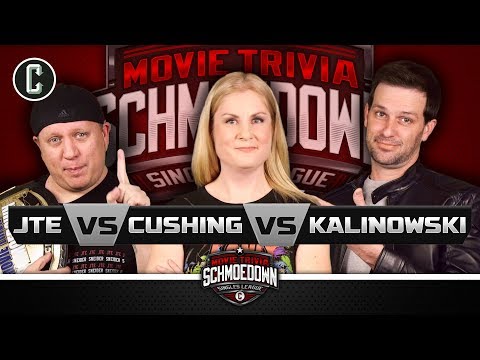 JTE VS Rachel Cushing VS Mike Kalinowski: #1 Contender Triple Threat Match - Movie Trivia Schmoedown