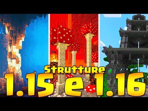 TOP 5 STRUTTURE (possibili) in MINECRAFT 1.15 e 1.16