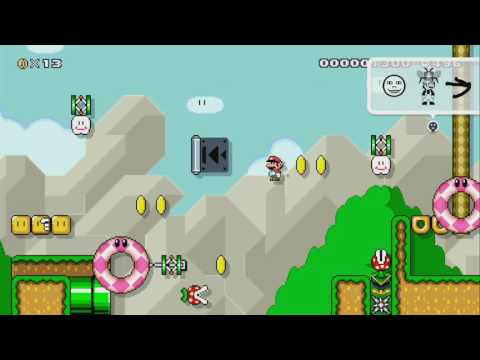 【W-8】くるくるランチ半自動化～KEEP SPIN by あさがわ　てつひと 一SUPER MARIO MAKER一 No Commentary 1AQ