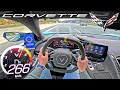 2023 CORVETTE C8 Pushing Its 6 2 V8 On The GERMAN AUTOBAHN