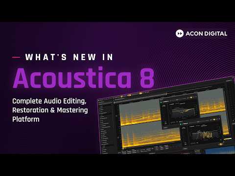 Free Download Acoustica 8 Ultimate Edition v8.0.1 WiN-R2R