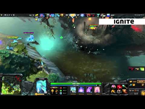 Dendi Leshrac - Na'Vi vs 4ASC Dota 2 TI5