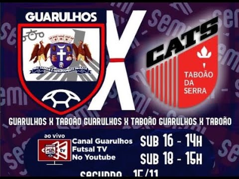 SUB 16 - Guarulhos x Taboão da Serra - CATS - Paulistão 2021