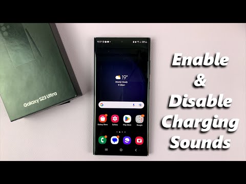 How To Enable / Disable Charging Sound On Samsung Galaxy S23's