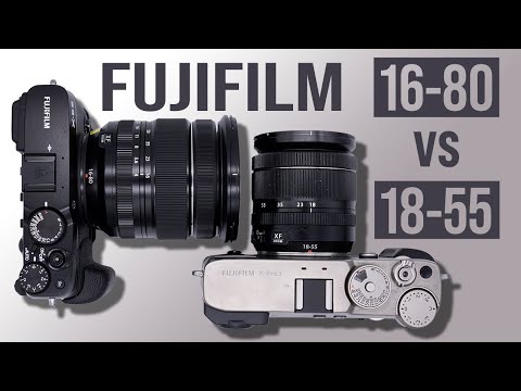 Which Lens is Better for Your Needs? | Fujifilm 16-80 vs 18-55