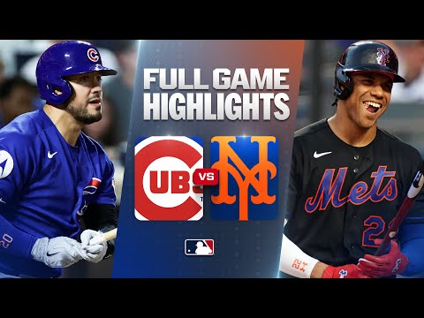 MLB 시카고 컵스 4-3 뉴욕 메츠 하이라이트