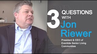 3 questions video // Jon Riewer, President and CEO of Eventide