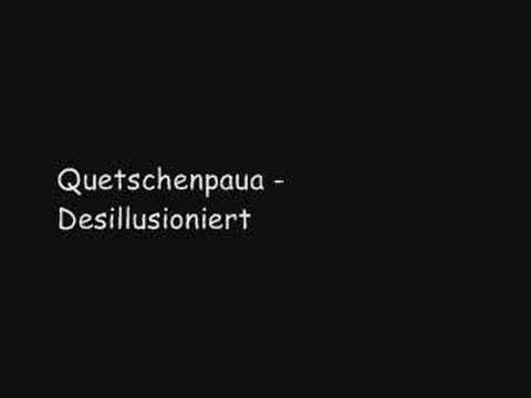 Quetschenpaua Desillusioniert